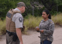 Walden and Honduran woman