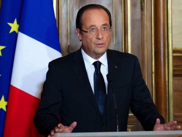 French President Francois Hollande