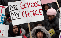 School Choice Sign