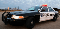Houston Police Car HPD