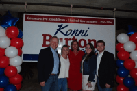 Konni Burton and Family