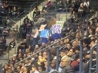 Berkeley Protest Bill Maher (Adelle Nazarian / Breitbart News)