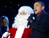 obama santa_ap