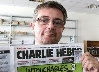 The Editor of Charlie Hebdo, known as Charb.