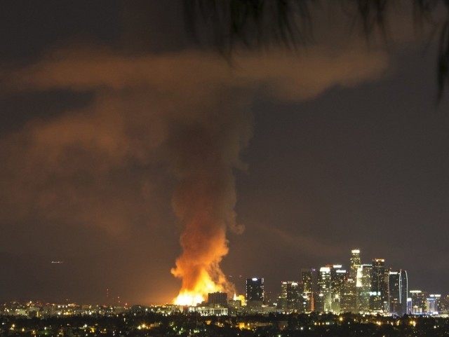 Da Vinci Fire (Nancy Yuille / Associated Press)
