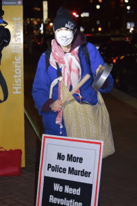 Anti-Police Protester, Houston New Years 2015