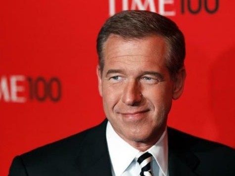 Television personality Brian Williams arrives at the Time 100 Gala in New York