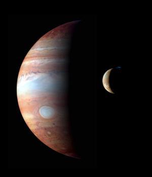 Astronomers get rare view of three moons casting shadows on Jupiter