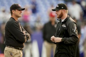 Jim Harbaugh reportedly hires son Jay to coach Michigan tight ends