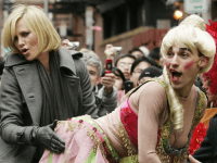 Charlize Theron at Hasty Pudding (UPI)