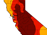 Drought map (NOAA)