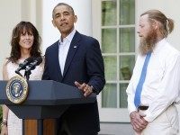 Obama Bergdahl Rose Garden (Jonathan Ernst / Reuters)