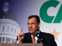 Chris Christie at CAGOP (Jon Fleischman / Breitbart News)