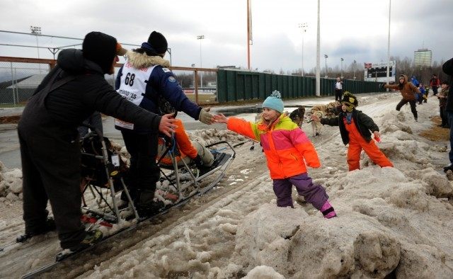 2015 Iditarod Trail Sled Dog Race Start