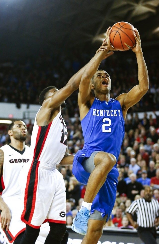 Aaron Harrison, Kenny Gaines