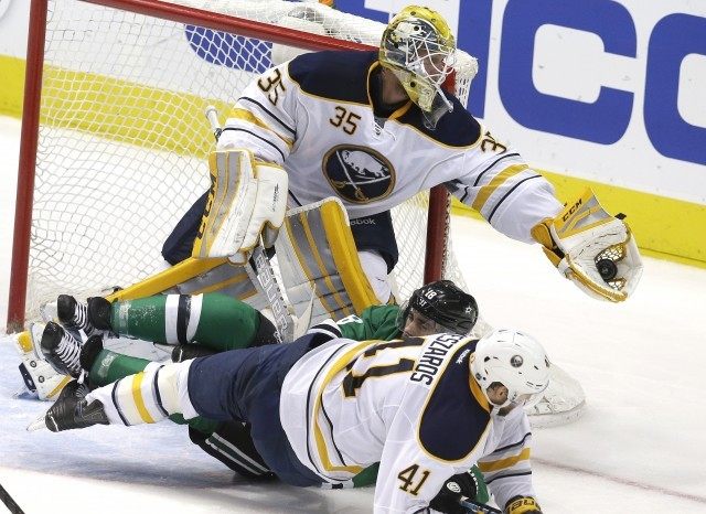 Anders Lindback, Andrej Meszaros,  Patrick Eaves