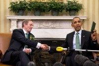 Barack Obama, Enda Kenny