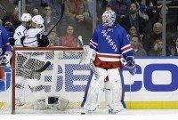 Cam Talbot, Marian Gaborik, Anze Kopitar