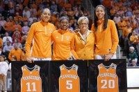 Cierra Burdick, Ariel Massengale, Isabelle Harrison, Holly Warlick