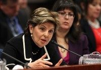 Gloria Allred, Irene Bustamante Adams