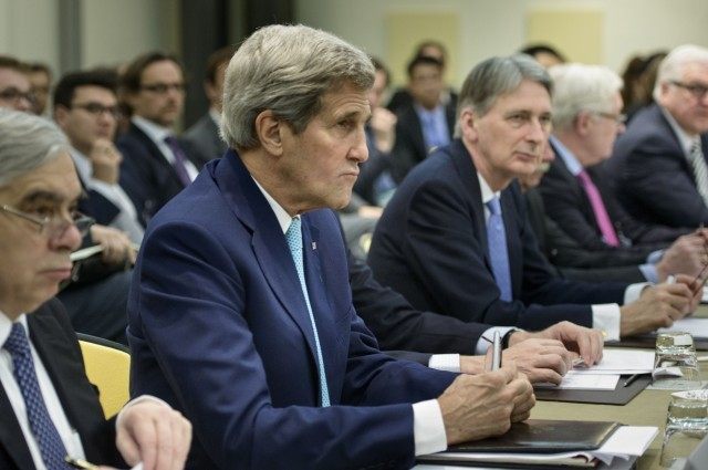 John Kerry, Ernest Moniz, Philip Hammond, Sergei Ryabkov, Frank Walter Steinmeir