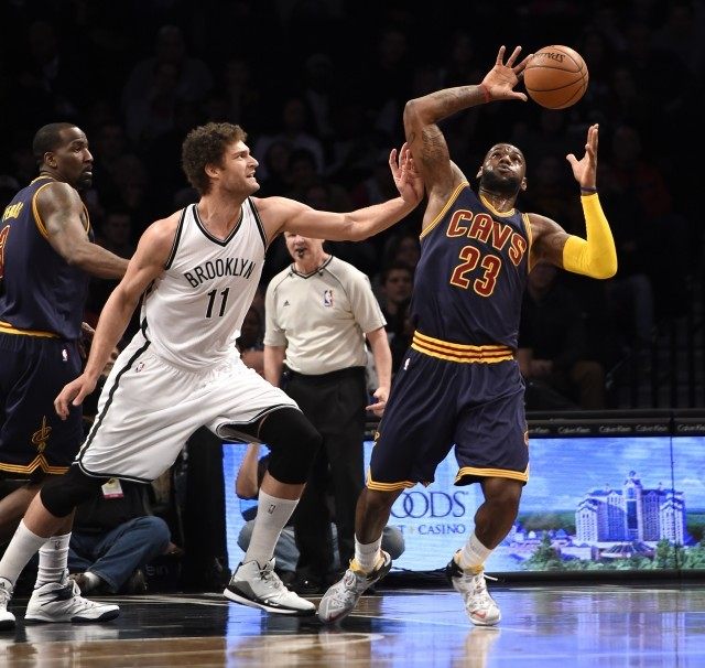 LeBron James, Brook Lopez