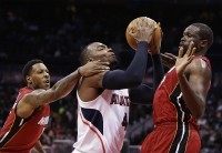 Paul Millsap, Mario Chalmers, Luol Deng