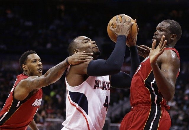 Paul Millsap, Mario Chalmers, Luol Deng