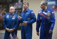 Scott Kelly, Gennady Padalka, Mikhail Korniyenko