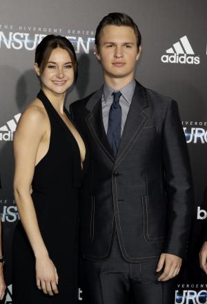 Ansel Elgort says Shailene Woodley relationship is 'platonic'