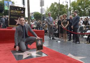Jim Parsons honored with Walk of Fame star