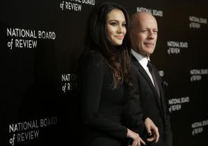 Bruce Willis celebrates 60th birthday with wife Emma Heming