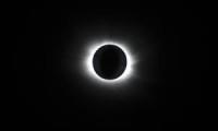 Stunning images of total eclipse from Earth, space