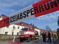 Asylum Seeker House Burn AFP