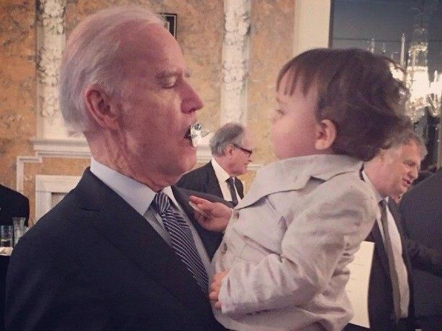 Politico Dismisses Joe Biden's 'Hands-iness' with Children | Breitbart