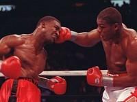 Riddick Bowe Evander Holyfield AP