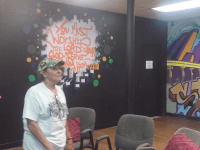 Cookie Rodriguez doing her ministry to save troubled teens.