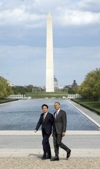 Barack Obama, Shinzo Abe