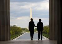 Barack Obama, Shinzo Abe