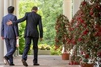 Barack Obama, Shinzo Abe