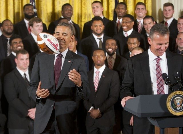 Barack Obama, Urban Meyer