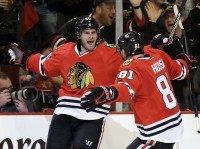 Brandon Saad, Marian Hossa