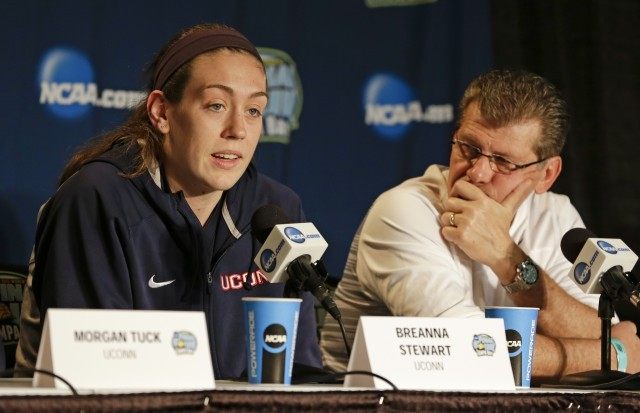 Breanna Stewart, Geno Auriemma