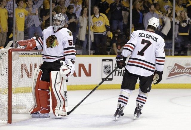 Corey Crawford, Brent Seabrook