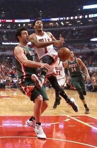 Derrick Rose, Zaza Pachulia