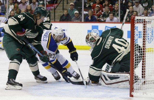 Devan Dubnyk, Alex Pietrangelo, Mikael Granlund