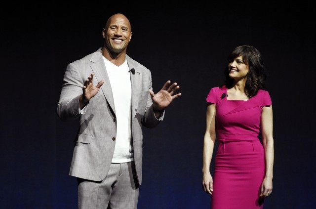 Dwayne Johnson, Carla Gugino