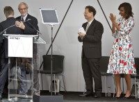 Michelle Obama, Adam Weinberg, Renzo Piano