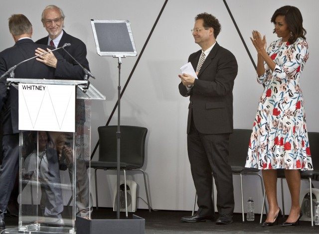 Michelle Obama, Adam Weinberg, Renzo Piano