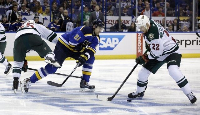 Nino Niederreiter, Patrik Berglund, Matt Dumba